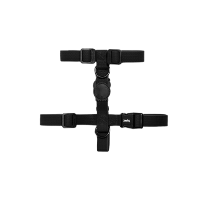 Peitoral Para Cachorros H Neopro Preto Zee Dog