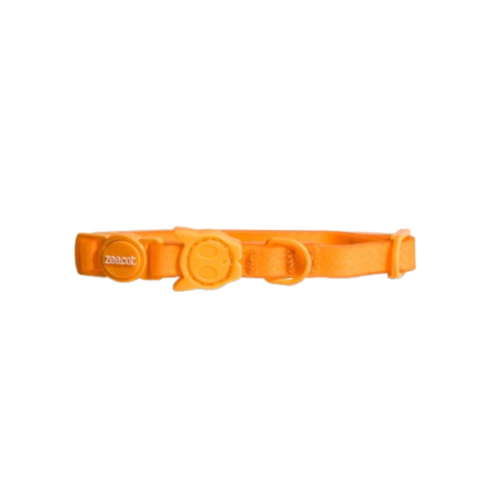 Coleira Para Gatos Zee Cat Tangerine