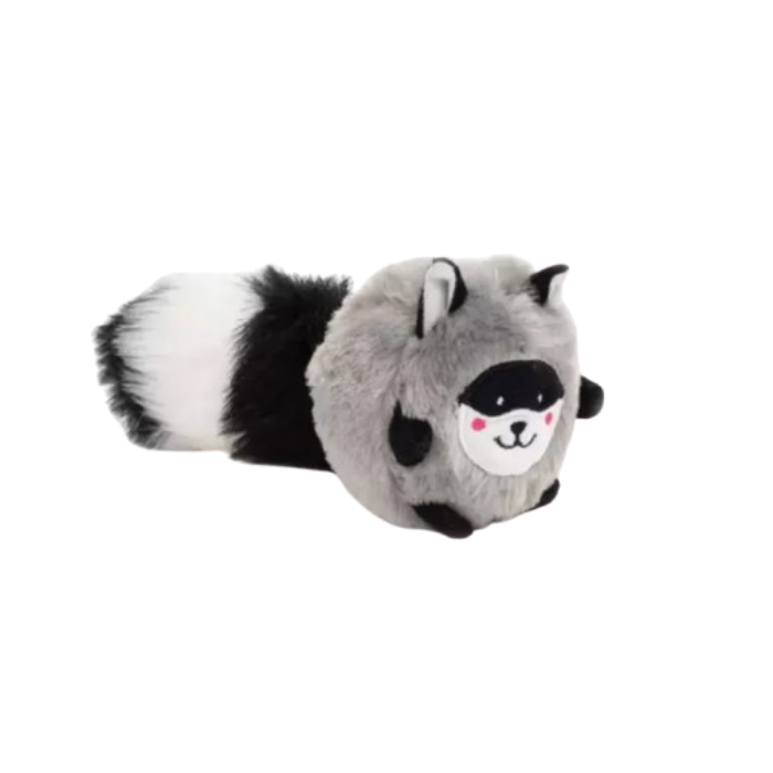 Bushy Throw Guaxinim Zippy Paws - Pelúcia Para Cães