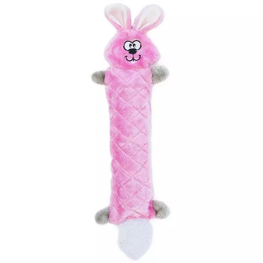 Jigglerz Bunny Zippy Paws Brinquedo de Pelúcia Para Cachorro