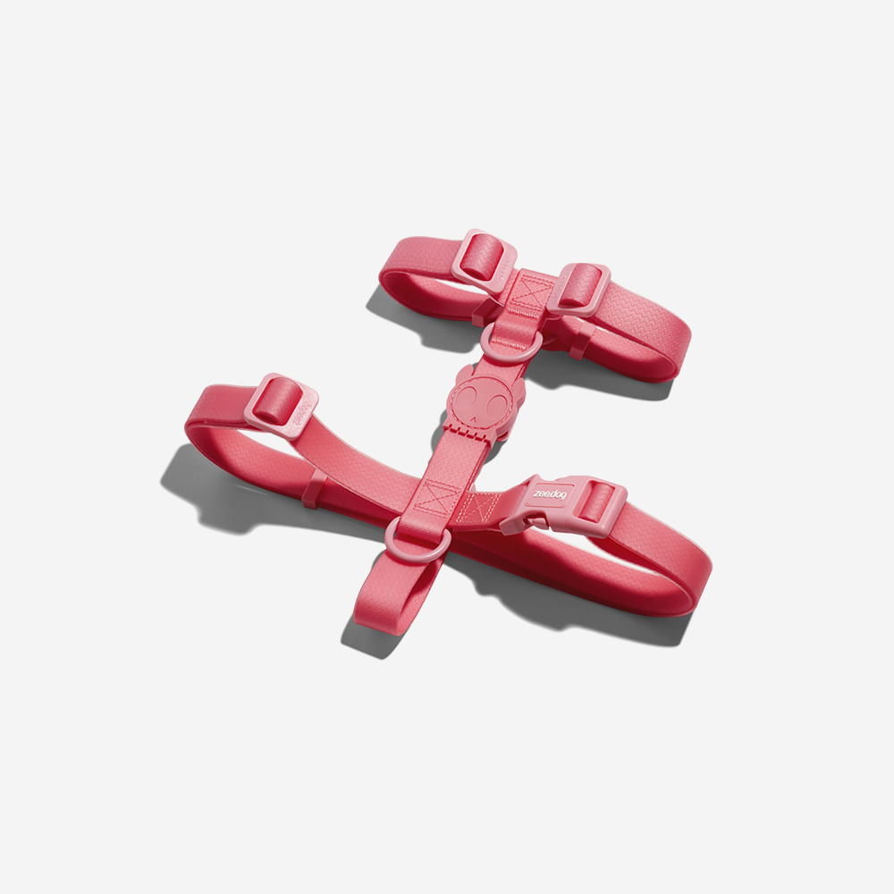 ZeeDog Peitoral Neopro Shield Rosa H Harness