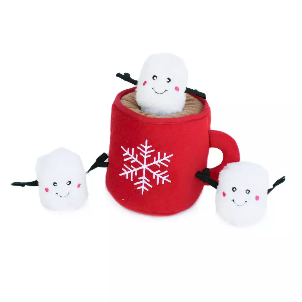 Zippy Paws Holiday Burrow Hot Cocoa