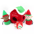 Zippy Paws Burrow Holiday Santa’s Workshop